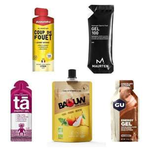 Sélection - 5 meilleures ventess - Gels énergétiques