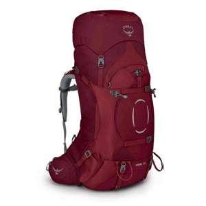 Sac à dos de randonnée Osprey Ariel 55 - Femme - Rouge
